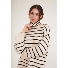 Winie T-Sweater Birch/Black